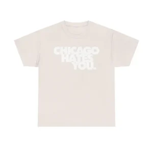 Chief Keef Chicago Hates You T-Shirt Ice Grey