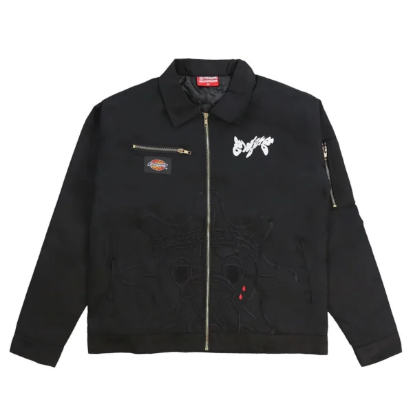 Glo Gang And Glory Work Jackets Black