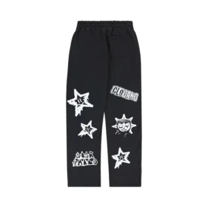 Glo Gang Star Child Straight Leg Sweatpant (Black)