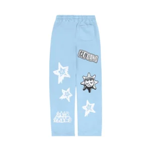 Glo Gang Star Child Straight Leg Sweatpant (Blue)