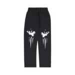 Glo Gang Sun Child Flag Straight Leg Sweatpant (Black)