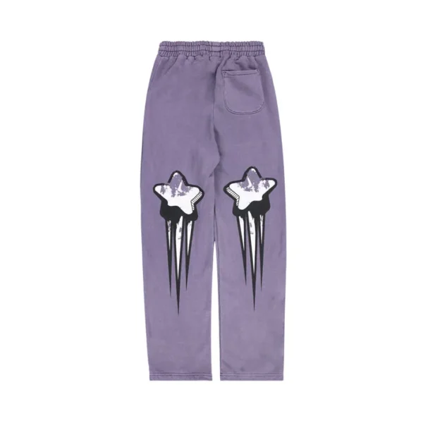 Glo Gang Sun Child Flag Straight Leg Sweatpant (Purple)