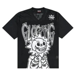 Glo Gang Skeleton Jersey (Black)