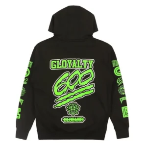 Gloyalty 600 Thermochromic Hoodie (Black/Green)