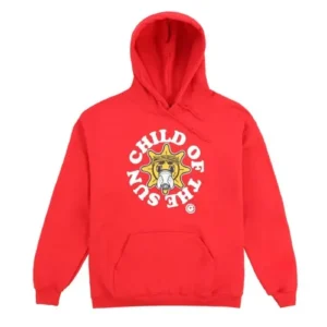 Sun Child Glo Gang Red Hoodie