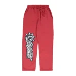 Glo Gang Records Straight Leg Sweatpants Black