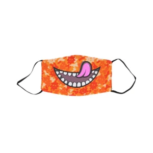 Glo Mouth Mask (Orange)